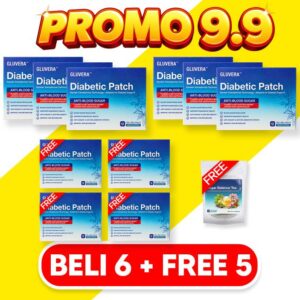 PROMO 9.9 KONSISTEN : 6 KOTAK + FREE 4 KOTAK + FREE 1 TEA
